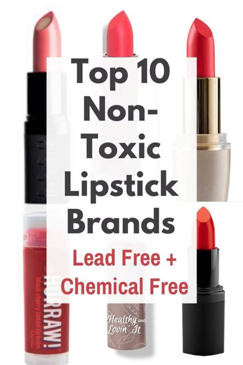 lead free lipstick brands.